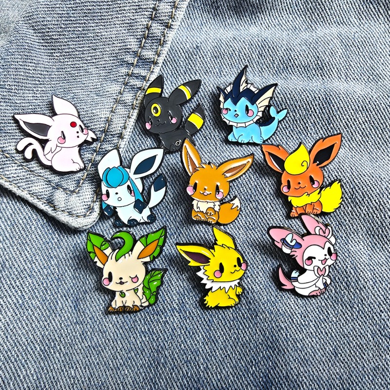Lapel Pin Enamel - Hot 9 Pcs Anime Elf Brooch