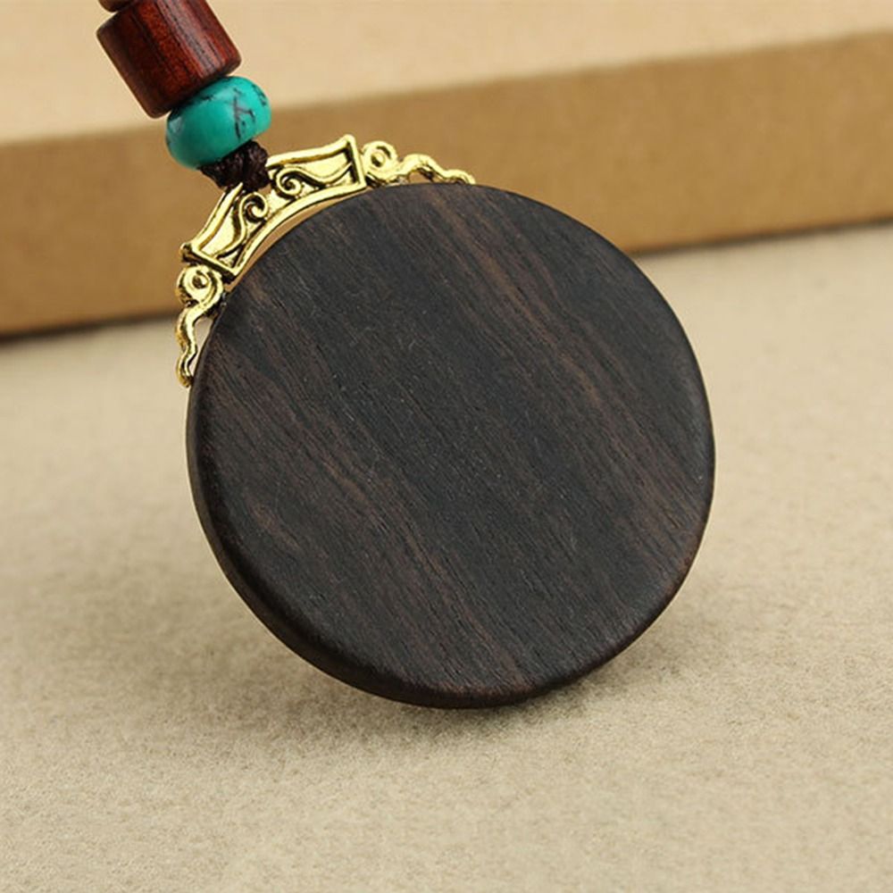 Men Accessories Nepal - Ethnic Style Ebony Wood Car Keychain