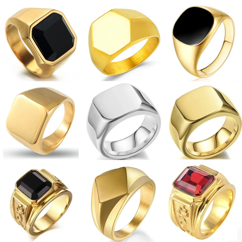 Men'S Accessories Jewelry Brands - Biker Phong Cách Punk Nhẫn Nam