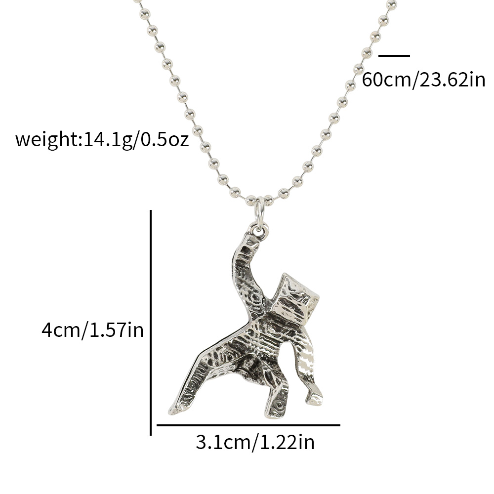 3D Xenon Rock Little Man Proje - đánh giá và giá Men Accessories Necklace