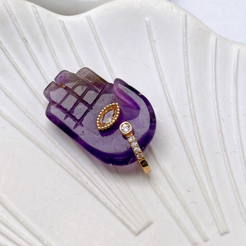 1pc Brand Crystal Natural Ston - đánh giá và giá Men'S Accessories Jewelry Brands