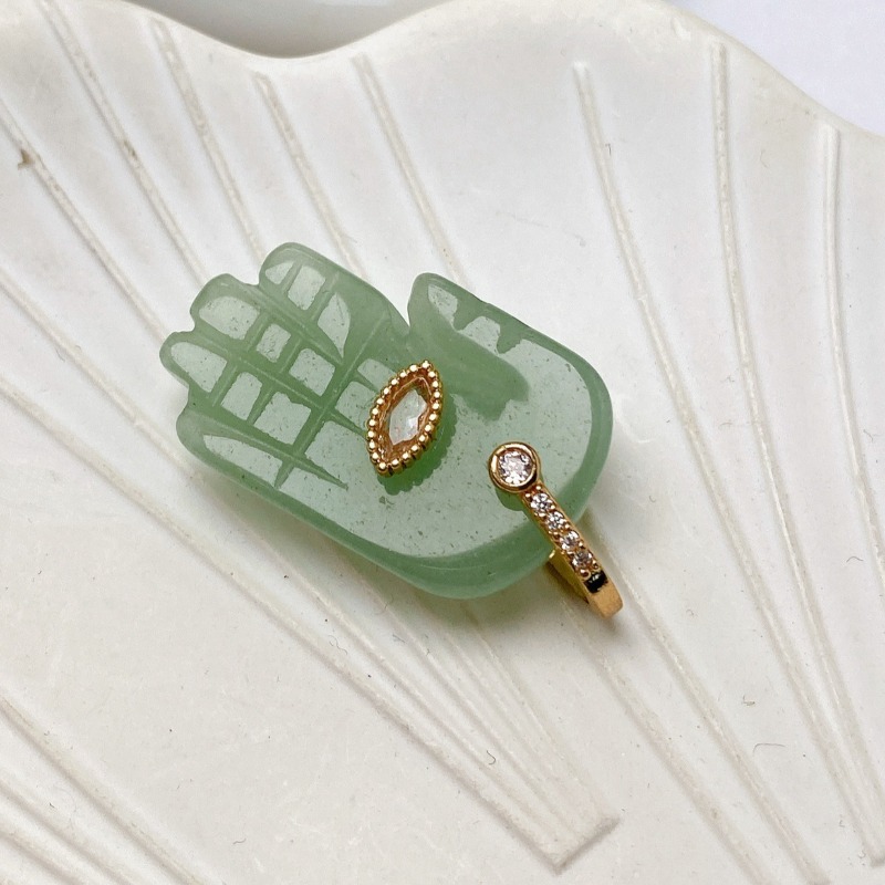 1pc Brand Crystal Natural Ston - đánh giá và giá Men'S Accessories Jewelry Brands