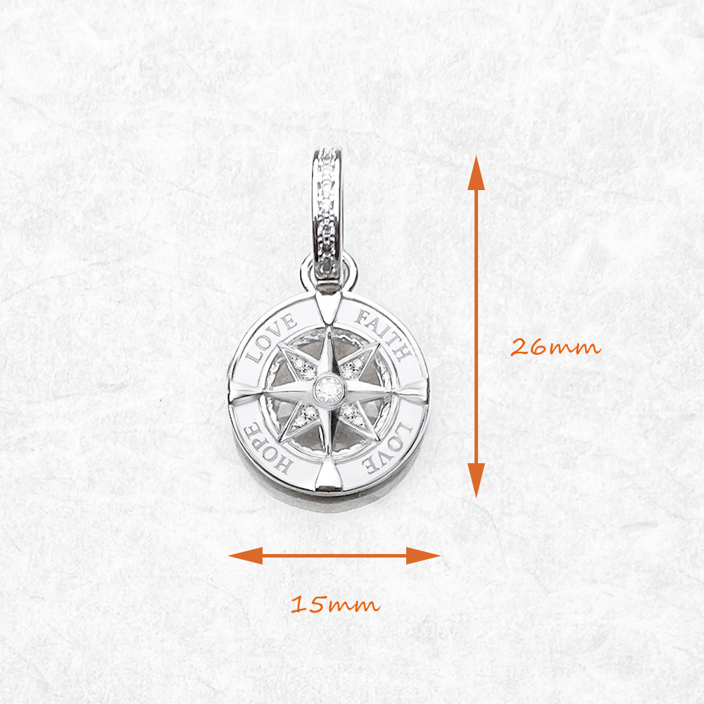 Pendant  Faith, Hope and Love  - đánh giá và giá Men'S Accessories Jewelry Brands