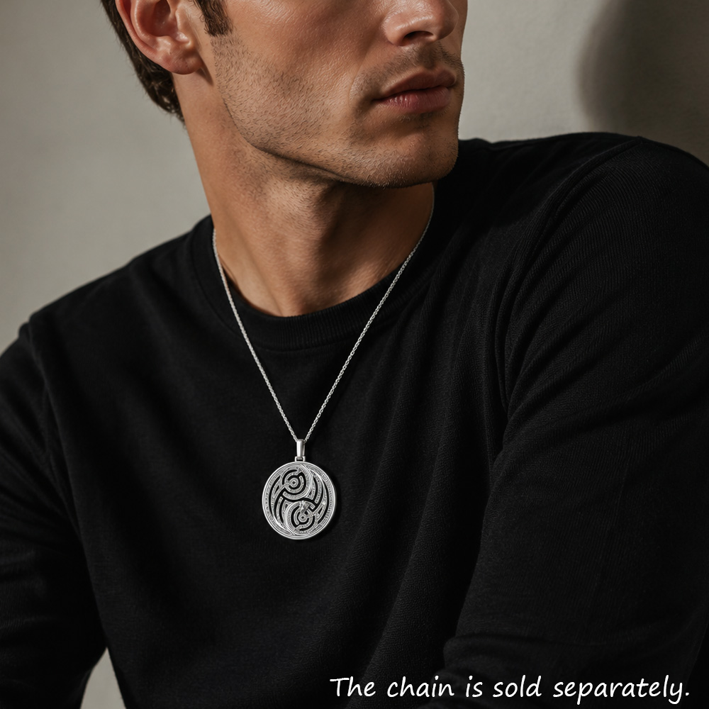 Panther Maze Round Pendant Bra - đánh giá và giá Men'S Accessories Jewelry Brands