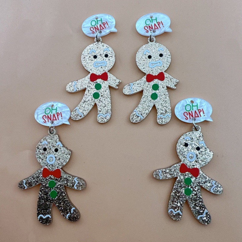10pcs Cute Christmas Gingerbre - đánh giá và giá Men Accessories Necklace