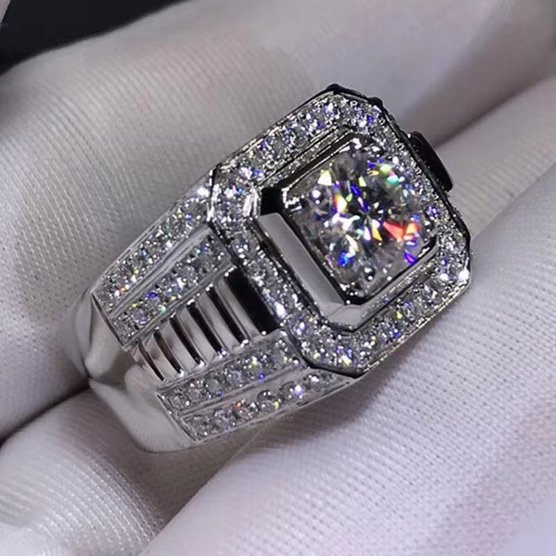 Huitan Gorgeous Men Wedding Ri - đánh giá và giá Men'S Accessories Jewelry Brands