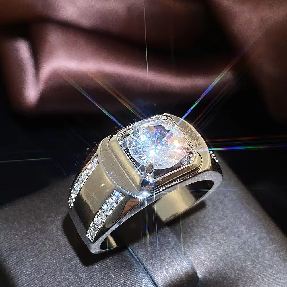 Huitan Gorgeous Men Wedding Ri - đánh giá và giá Men'S Accessories Jewelry Brands