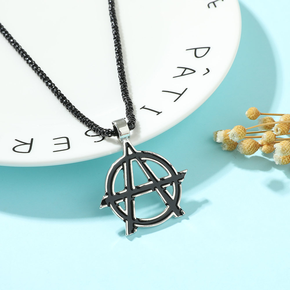 Movies Avengers Symbol Letter  - đánh giá và giá Men Accessories Necklace