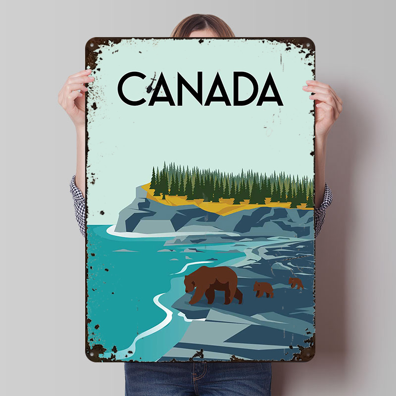 Canada Travel Poster Customize - đánh giá và giá Men'S Accessories Canada