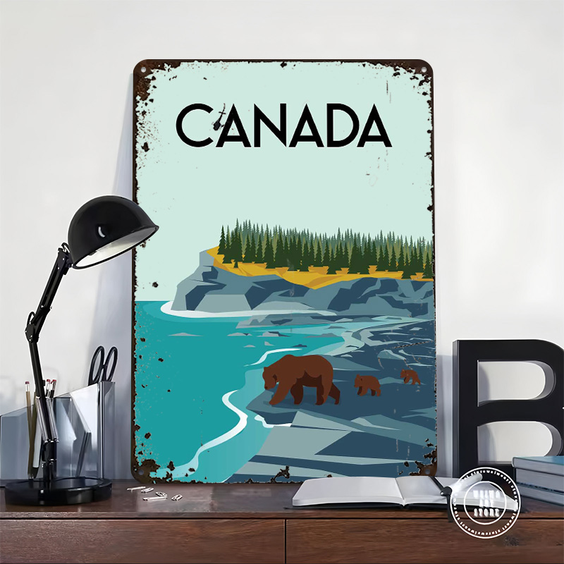 Canada Travel Poster Customize - đánh giá và giá Men'S Accessories Canada