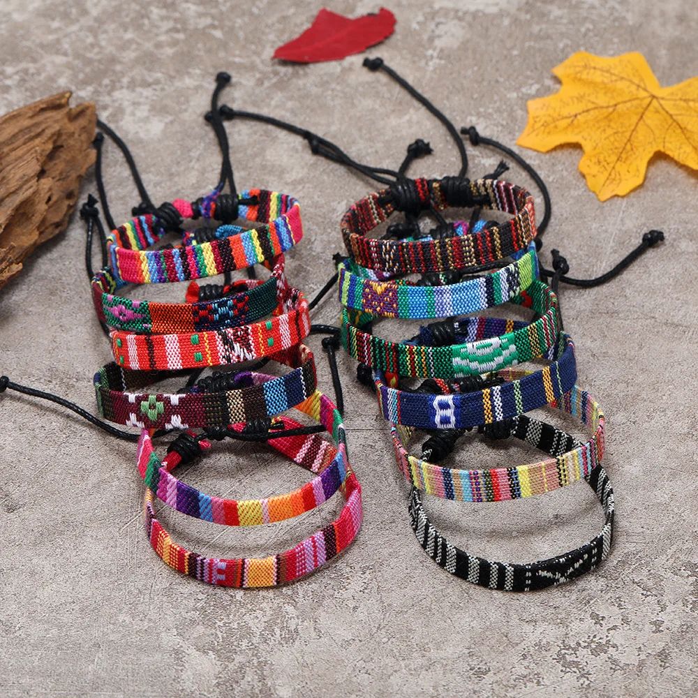 12Pcs/Set Nepal Colorful Brace - đánh giá và giá Men Accessories Nepal