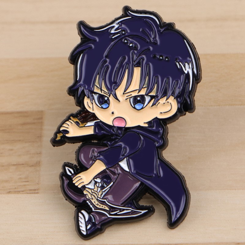 Dark Tone Shadow Monster Sword - đánh giá và giá Lapel Pin Enamel
