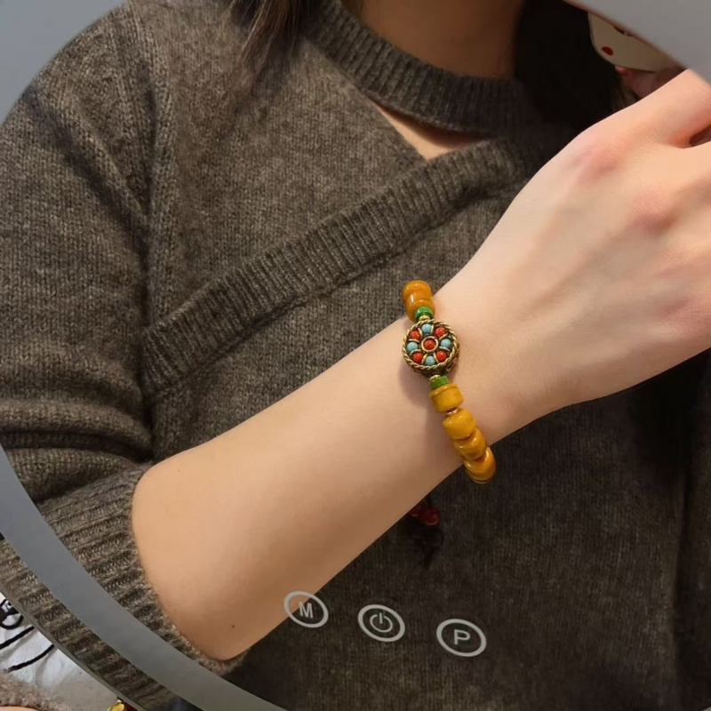 Yak Bone Matching Nepal Bracel - đánh giá và giá Men Accessories Nepal