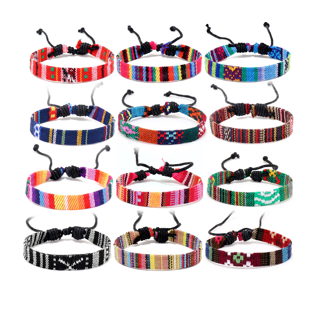 12Pcs/Set Nepal Colorful Brace - đánh giá và giá Men Accessories Nepal