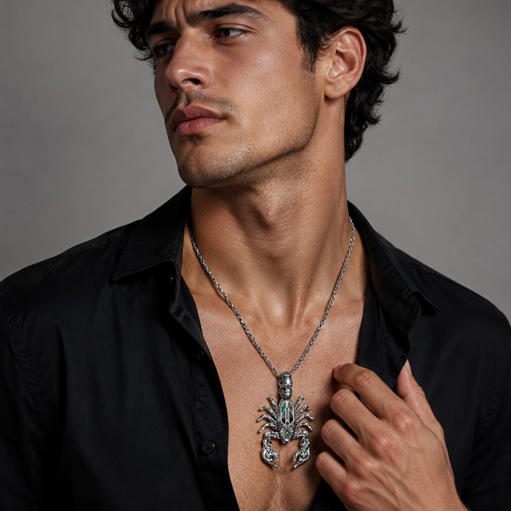 Pendant Scorpion Brand New Per - đánh giá và giá Men'S Accessories Jewelry Brands