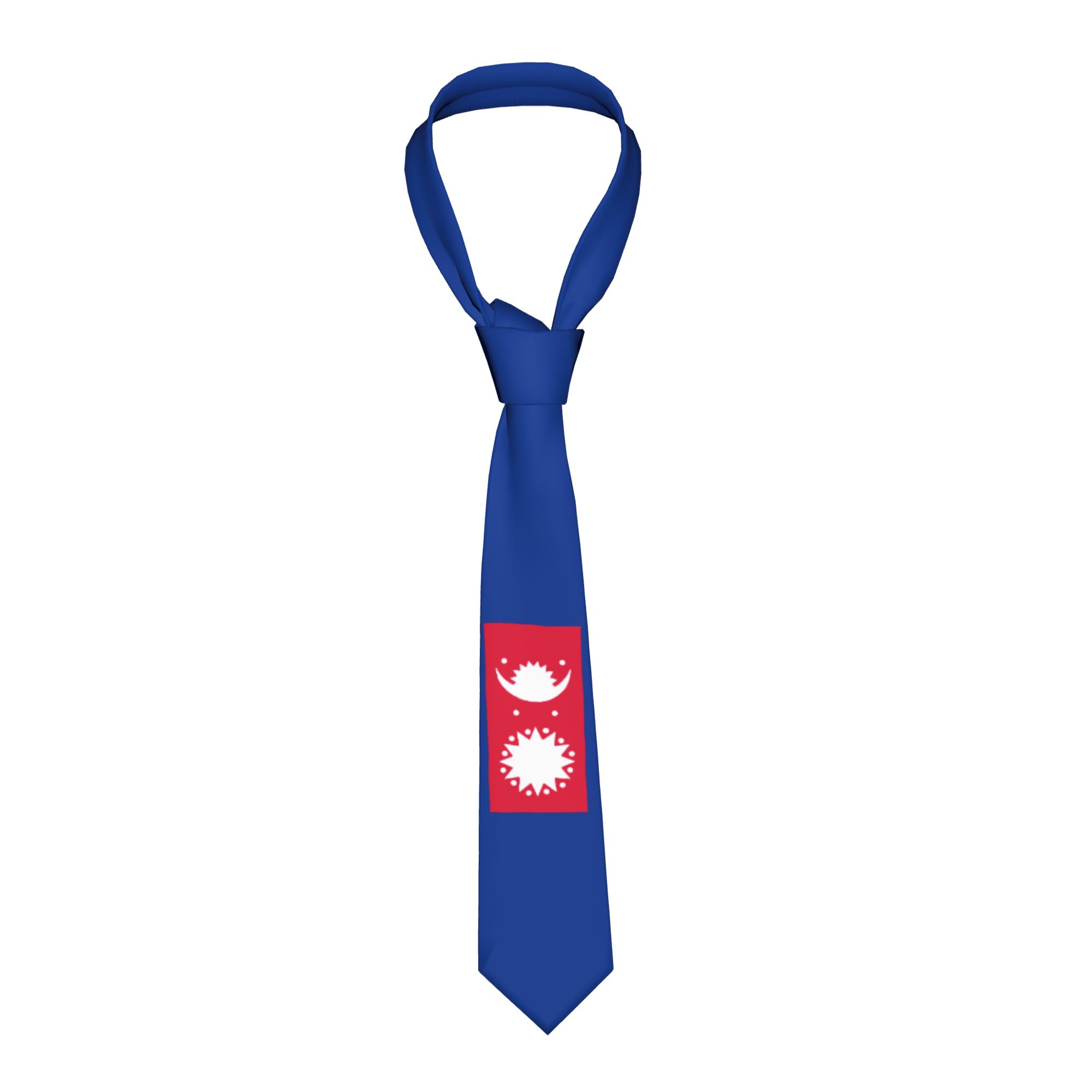 Nepal National Flag Tie  Graph - đánh giá và giá Men Accessories Nepal