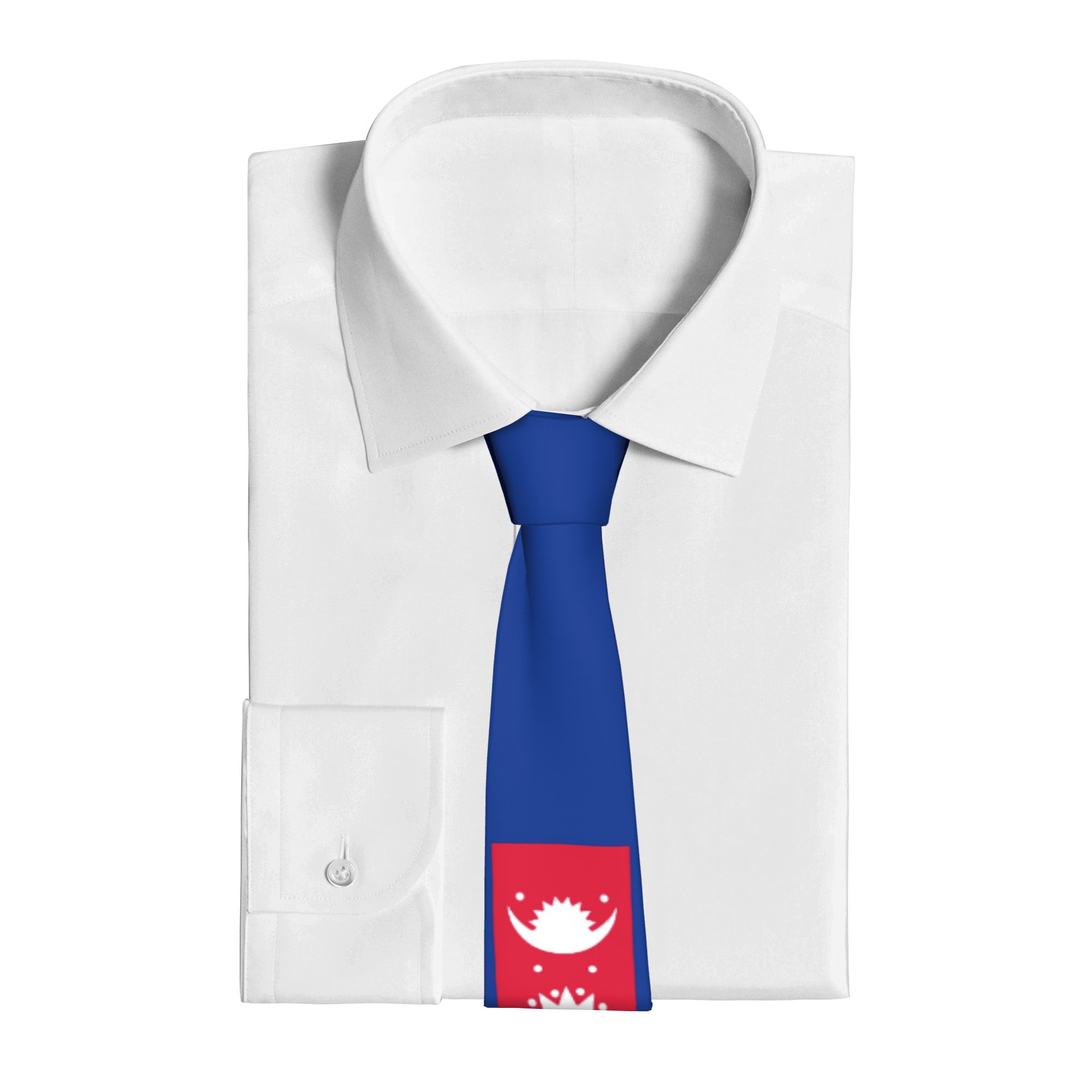Nepal National Flag Tie  Graph - đánh giá và giá Men Accessories Nepal