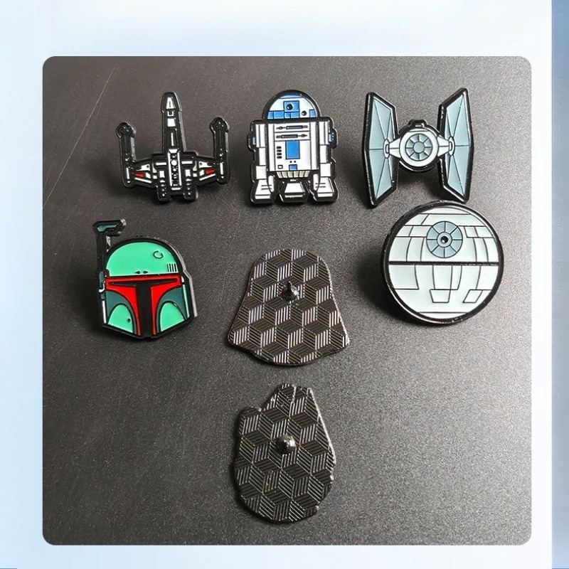 5/6/7pcs Cute Monster Brooche  - đánh giá và giá Lapel Pin Enamel