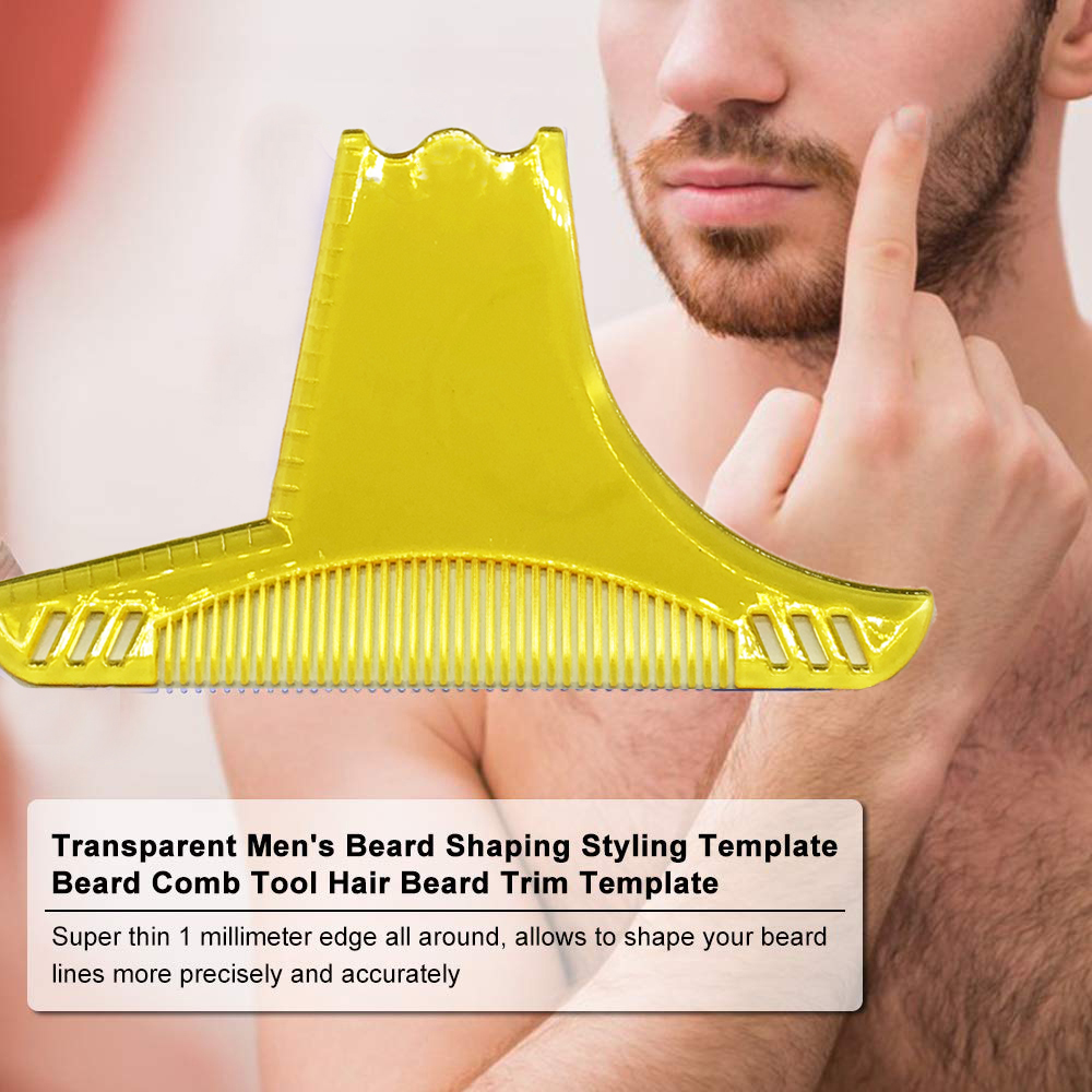 Beard Comb Rule Tool for Men - - đánh giá và giá Men Accessories Rule