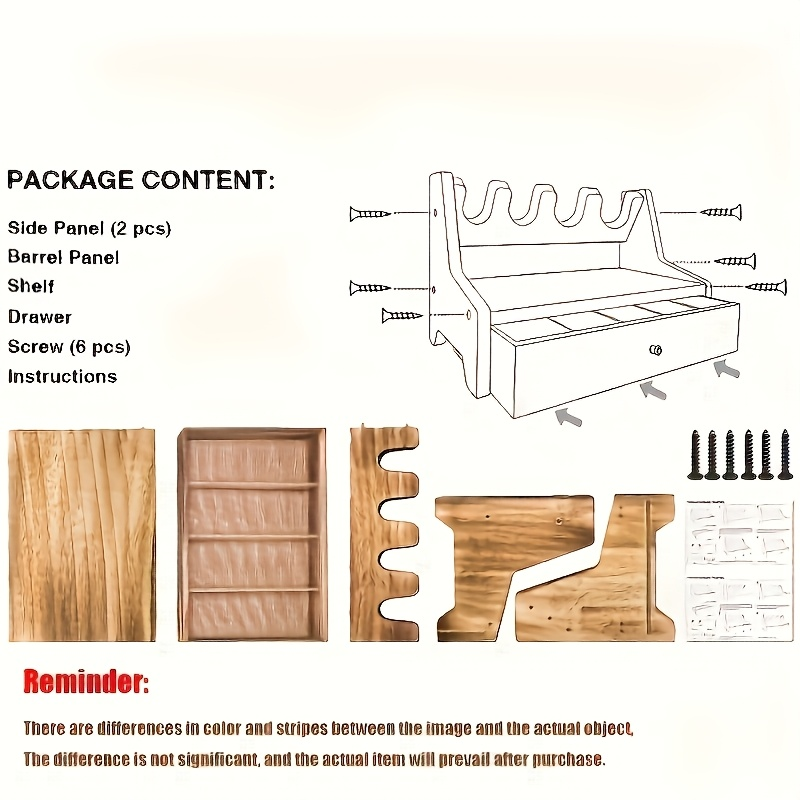 Solid Wood Pistol Storage Stan - đánh giá và giá Men Accessories In Store